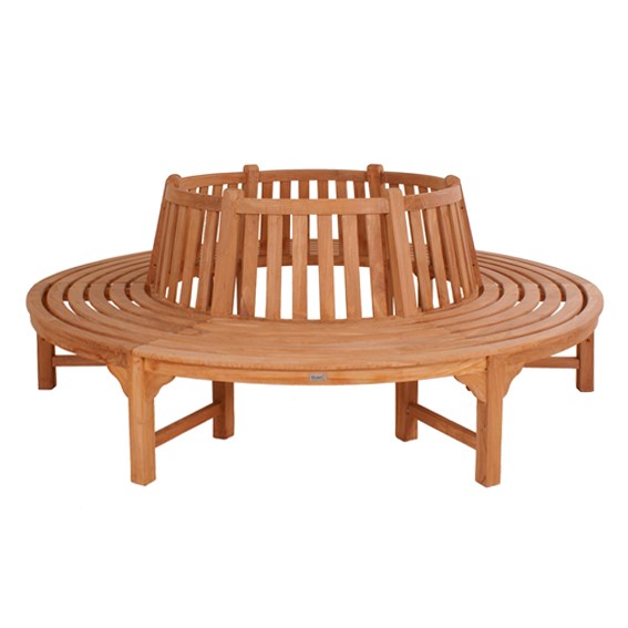 round tree bench knock down 4 parts 1