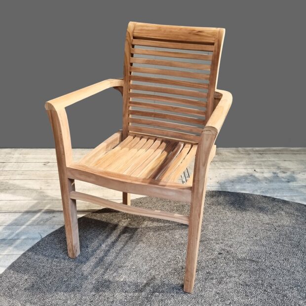wooden stacking chair 3