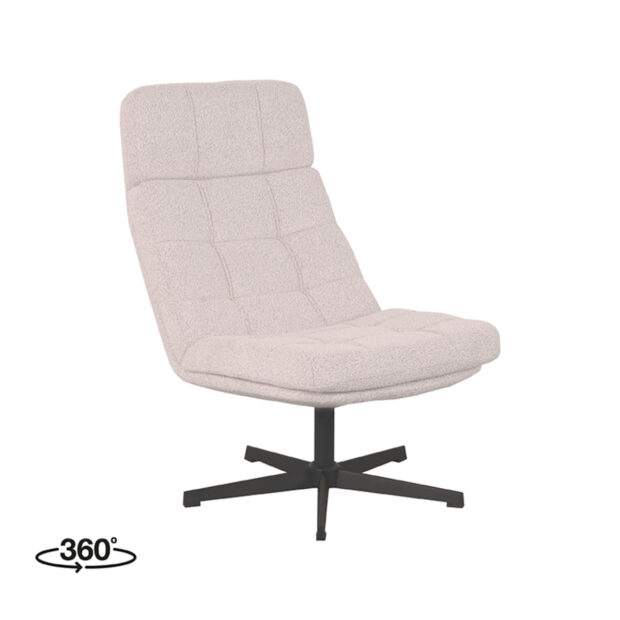 Lounge Chair Alvar 53x57x83 cm Touch Naturel 360