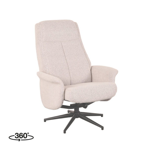 Lounge Chair Bergen 77x76x105 cm Touch Natural 360