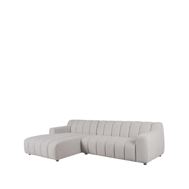 Bank Mondello Chaise Lounge 2 5 Seater Naturel Touch Perspectief