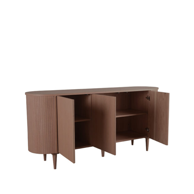 0Dressoir Oliva 180x47x85 Cm Walnoot Eikenhout Perspectief2