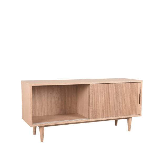 0Tv Meubel Jule 130x40x60 Cm Walnoot Eikenhout Perspectief2