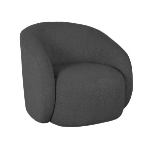 LABEL51 Fauteuil Alby - Antraciet - Boucle