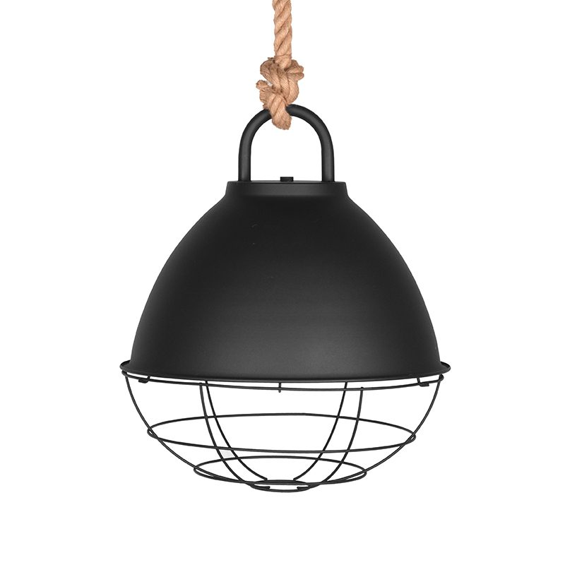 LABEL51 Hanglamp Korf - Zwart - Metaal - L